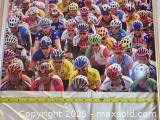 MaxSold Auction: Signed Professional Cycling Peloton Photograph – Hamilton World Championships – Canadian S - Toronto (Ontario, Canada) SELLER MANAGED Moving Online Auction - 1/2  Wellesley Street East