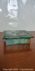 MaxSold Auction: Signed Studio Art Ceramic Box with Bird Motif & Textured Green Glaze - Toronto (Ontario, Canada) SELLER MANAGED Moving Online Auction - 1/2  Wellesley Street East