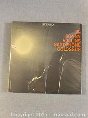 MaxSold Auction: Sonny Rollins Jazz LP Collection – Way Out West, Saxophone Colossus & More (6 Albums) - Toronto (Ontario, Canada) SELLER MANAGED Moving Online Auction - 1/2  Wellesley Street East
