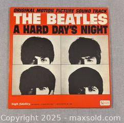 MaxSold Auction: The Beatles – A Hard Day’s Night Original Motion Picture Soundtrack LP  - Toronto (Ontario, Canada) SELLER MANAGED Moving Online Auction - 1/2  Wellesley Street East