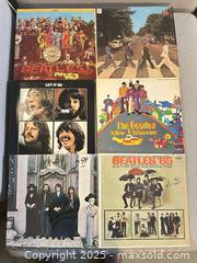 MaxSold Auction: The Beatles LP Collection – Sgt. Pepper, Abbey Road, Let It Be, Yellow Submarine & More (6 - Toronto (Ontario, Canada) SELLER MANAGED Moving Online Auction - 1/2  Wellesley Street East