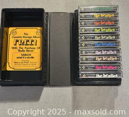 MaxSold Auction: The Complete Story of The Beatles – Vintage 10-Cassette Tape Box Set with Booklet - Toronto (Ontario, Canada) SELLER MANAGED Moving Online Auction - 1/2  Wellesley Street East
