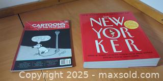MaxSold Auction: The New Yorker Cartoon Collection – Complete Cartoons + Cartoons of the Year 2014 (2 Books - Toronto (Ontario, Canada) SELLER MANAGED Moving Online Auction - 1/2  Wellesley Street East