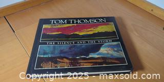 MaxSold Auction: Tom Thomson: The Silence and the Storm — Hardcover Art Book with Signature (Unverified) - Toronto (Ontario, Canada) SELLER MANAGED Moving Online Auction - 1/2  Wellesley Street East