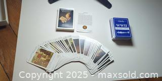MaxSold Auction: Two Card Decks – WWII Spotter Cards (Sealed) & Rijksmuseum Amsterdam Art Deck  - Toronto (Ontario, Canada) SELLER MANAGED Moving Online Auction - 1/2  Wellesley Street East