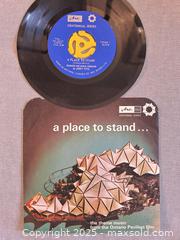MaxSold Auction: Two Vintage 45 RPM Records – “Who’s the Happy Gang?” & “A Place to Stand…” (Ontario Pavili - Toronto (Ontario, Canada) SELLER MANAGED Moving Online Auction - 1/2  Wellesley Street East