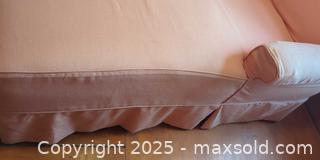 MaxSold Auction: Upholstered Chaise Longue With Extra Fabric - Toronto (Ontario, Canada) SELLER MANAGED Moving Online Auction - 1/2  Wellesley Street East