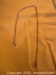 MaxSold Auction: Vintage 14K Gold Watch Chain – 13” Elongated Link Design  - Toronto (Ontario, Canada) SELLER MANAGED Moving Online Auction - 1/2  Wellesley Street East