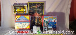 MaxSold Auction: Vintage Board Games, Travel Games & Toys Lot – San Francisco Tours, The New Yorker, Stage  - Toronto (Ontario, Canada) SELLER MANAGED Moving Online Auction - 1/2  Wellesley Street East
