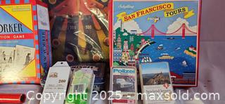 MaxSold Auction: Vintage Board Games, Travel Games & Toys Lot – San Francisco Tours, The New Yorker, Stage  - Toronto (Ontario, Canada) SELLER MANAGED Moving Online Auction - 1/2  Wellesley Street East