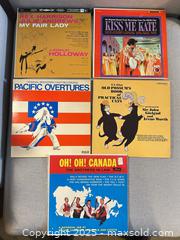 MaxSold Auction: Vintage Broadway & Musical Soundtrack LPs – My Fair Lady, Kiss Me Kate, Pacific Overtures  - Toronto (Ontario, Canada) SELLER MANAGED Moving Online Auction - 1/2  Wellesley Street East