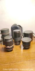 MaxSold Auction: Vintage Camera Lens Lot Including Vivitar Series 1 200mm f/3.5, Soligor Tele-Auto 135mm f/ - Toronto (Ontario, Canada) SELLER MANAGED Moving Online Auction - 1/2  Wellesley Street East