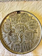 MaxSold Auction: Vintage Canadian Confederation Commemorative Medallion – Samuel de Champlain - Toronto (Ontario, Canada) SELLER MANAGED Moving Online Auction - 1/2  Wellesley Street East
