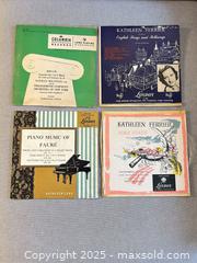 MaxSold Auction: Vintage Classical LP Collection – Kathleen Ferrier, Bruch, Fauré & London Records (4 LPs) - Toronto (Ontario, Canada) SELLER MANAGED Moving Online Auction - 1/2  Wellesley Street East