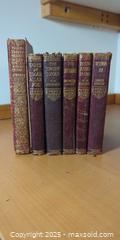 MaxSold Auction: Vintage Collins Leather-Bound Classics – Dumas, Poe, Scott, Thackeray & Kingsley (6 Vols) - Toronto (Ontario, Canada) SELLER MANAGED Moving Online Auction - 1/2  Wellesley Street East