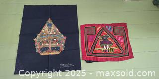 MaxSold Auction: Vintage Hand-Stitched Mola Textile & Indonesian Batik Tulis Fabric Panels - Toronto (Ontario, Canada) SELLER MANAGED Moving Online Auction - 1/2  Wellesley Street East