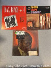 MaxSold Auction: Vintage Jazz LPs – Max Roach, Clifford Brown, Sonny Clark & George Duvivier (3 Albums) - Toronto (Ontario, Canada) SELLER MANAGED Moving Online Auction - 1/2  Wellesley Street East