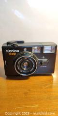 MaxSold Auction: Vintage Konica Point-and-Shoot Film Cameras – Konica Pop & Mini (Group Lot)  - Toronto (Ontario, Canada) SELLER MANAGED Moving Online Auction - 1/2  Wellesley Street East