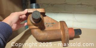 MaxSold Auction: Vintage Morrison Foundry Wooden Pipe Fitting Pattern – Industrial Mold  - Toronto (Ontario, Canada) SELLER MANAGED Moving Online Auction - 1/2  Wellesley Street East