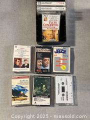 MaxSold Auction: Vintage Music Cassette Collection – Jazz, Big Band, Rock & Easy Listening (24 Tapes)  - Toronto (Ontario, Canada) SELLER MANAGED Moving Online Auction - 1/2  Wellesley Street East
