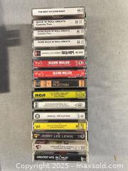 MaxSold Auction: Vintage Music Cassette Collection – Jazz, Big Band, Rock & Easy Listening (24 Tapes)  - Toronto (Ontario, Canada) SELLER MANAGED Moving Online Auction - 1/2  Wellesley Street East