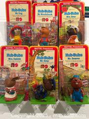 MaxSold Auction: Vintage & New-Old-Stock Toys – Mattel Hub-Bubs Figures, Zoom Copter, Tin Games & More - Toronto (Ontario, Canada) SELLER MANAGED Moving Online Auction - 1/2  Wellesley Street East