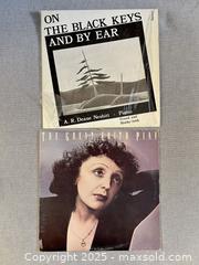 MaxSold Auction: Vintage Vocal & Piano LPs – Edith Piaf The Great Edith Piaf & A.R. Deane Nesbitt - Toronto (Ontario, Canada) SELLER MANAGED Moving Online Auction - 1/2  Wellesley Street East