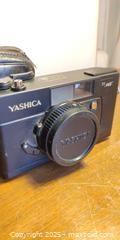 MaxSold Auction: Yashica 35 MF Compact 35mm Film Camera with Original Case  - Toronto (Ontario, Canada) SELLER MANAGED Moving Online Auction - 1/2  Wellesley Street East