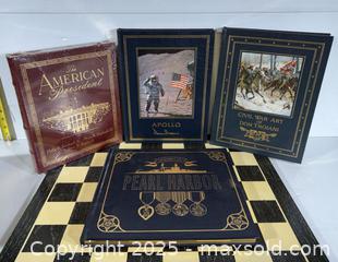 MaxSold Auction: Easton Press Leather bound History books, some signed  - Hatboro (Pennsylvania, USA) PARTNER MANAGED Estate Sale Online Auction -  Jacksonville Road