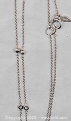 MaxSold Auction: Fossil Sterling Silver necklace with crystal and ball accents  - Hatboro (Pennsylvania, USA) PARTNER MANAGED Estate Sale Online Auction -  Jacksonville Road