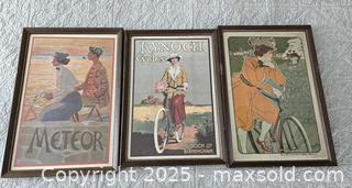 MaxSold Auction: Framed Cycles Art, Meteor,  - Hatboro (Pennsylvania, USA) PARTNER MANAGED Estate Sale Online Auction -  Jacksonville Road