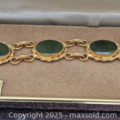 MaxSold Auction: Gold-Filled Linked Round Panel Bracelet 7.0 in - Hatboro (Pennsylvania, USA) PARTNER MANAGED Estate Sale Online Auction -  Jacksonville Road