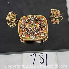 MaxSold Auction: Michal Golan Enamel Rhinestone jewelry lot - Hatboro (Pennsylvania, USA) PARTNER MANAGED Estate Sale Online Auction -  Jacksonville Road