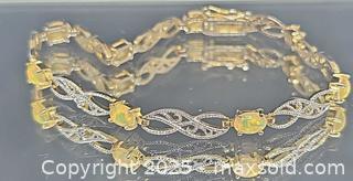 MaxSold Auction: Opal, sterling silver bracelet  - Hatboro (Pennsylvania, USA) PARTNER MANAGED Estate Sale Online Auction -  Jacksonville Road