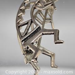 MaxSold Auction: Silver-Tone Kokopelli Flute Player Brooch / Pin - Hatboro (Pennsylvania, USA) PARTNER MANAGED Estate Sale Online Auction -  Jacksonville Road