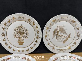 MaxSold Auction: Spode Christmas collector plates 1970-79 - Hatboro (Pennsylvania, USA) PARTNER MANAGED Estate Sale Online Auction -  Jacksonville Road