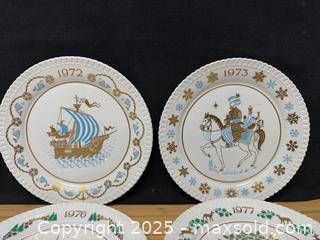 MaxSold Auction: Spode Christmas collector plates 1970-79 - Hatboro (Pennsylvania, USA) PARTNER MANAGED Estate Sale Online Auction -  Jacksonville Road