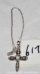 MaxSold Auction: Sterling silver 925 Cross Pendant Necklace  - Hatboro (Pennsylvania, USA) PARTNER MANAGED Estate Sale Online Auction -  Jacksonville Road