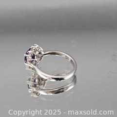 MaxSold Auction: Sterling Silver 925 Ring with Round Faceted Amethyst - Hatboro (Pennsylvania, USA) PARTNER MANAGED Estate Sale Online Auction -  Jacksonville Road