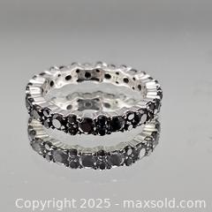 MaxSold Auction: Sterling Silver Full Circle Eternity Band Size 8 - Hatboro (Pennsylvania, USA) PARTNER MANAGED Estate Sale Online Auction -  Jacksonville Road