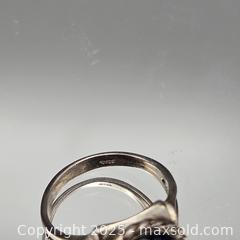 MaxSold Auction: Sterling Silver Ring with Oval Black Cabochon, Size 10 - Hatboro (Pennsylvania, USA) PARTNER MANAGED Estate Sale Online Auction -  Jacksonville Road