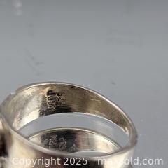 MaxSold Auction: Sterling Silver Ring with Round Yellow Gemstone, Size 7 - Hatboro (Pennsylvania, USA) PARTNER MANAGED Estate Sale Online Auction -  Jacksonville Road