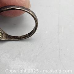 MaxSold Auction: Sterling Silver Ring with Small Turquoise Stone, US 4 - Hatboro (Pennsylvania, USA) PARTNER MANAGED Estate Sale Online Auction -  Jacksonville Road