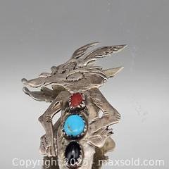 MaxSold Auction: Sterling Silver Stylized Animal Character Brooch/Pin, Medium - Hatboro (Pennsylvania, USA) PARTNER MANAGED Estate Sale Online Auction -  Jacksonville Road