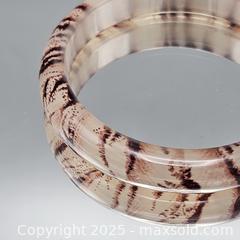 MaxSold Auction: Tortoiseshell Resin Slip-On Bangle Bracelet, Large (?2.75 in) - Hatboro (Pennsylvania, USA) PARTNER MANAGED Estate Sale Online Auction -  Jacksonville Road
