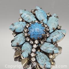 MaxSold Auction: Vintage Mid-Century Silver-Tone Floral Brooch/Pin - Hatboro (Pennsylvania, USA) PARTNER MANAGED Estate Sale Online Auction -  Jacksonville Road