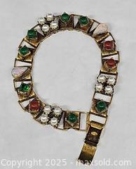 MaxSold Auction: vintage Renaissance Revival-style gold-toned bracelet with various stones - Hatboro (Pennsylvania, USA) PARTNER MANAGED Estate Sale Online Auction -  Jacksonville Road