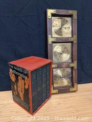 MaxSold Auction: Weather station &#38; The World of Mathematics book set - Hatboro (Pennsylvania, USA) PARTNER MANAGED Estate Sale Online Auction -  Jacksonville Road
