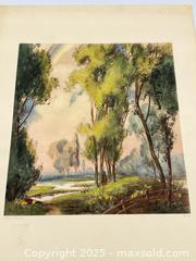 MaxSold Auction: Antique Aquatint Print  - Toronto (Ontario, Canada) PARTNER MANAGED Estate Sale Online Auction - Esander Drive (STORAGE)