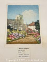 MaxSold Auction: Antique Signed Aquatint Print Shakespeare’s Garden - Toronto (Ontario, Canada) PARTNER MANAGED Estate Sale Online Auction - Esander Drive (STORAGE)